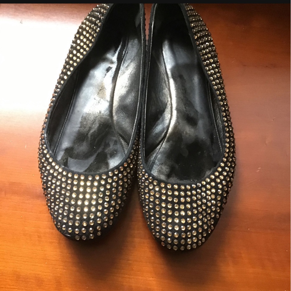 Giuseppe Zanotti Rhinestone Flats